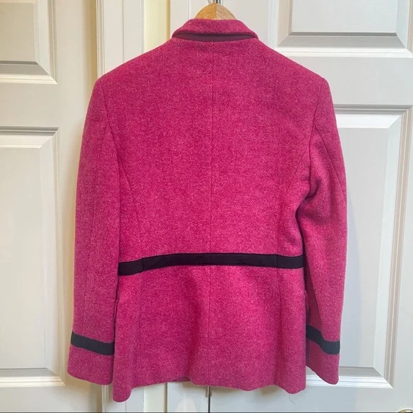 Moschino Pret-A-Porter VINTAGE Magenta Pink Wool Blazer